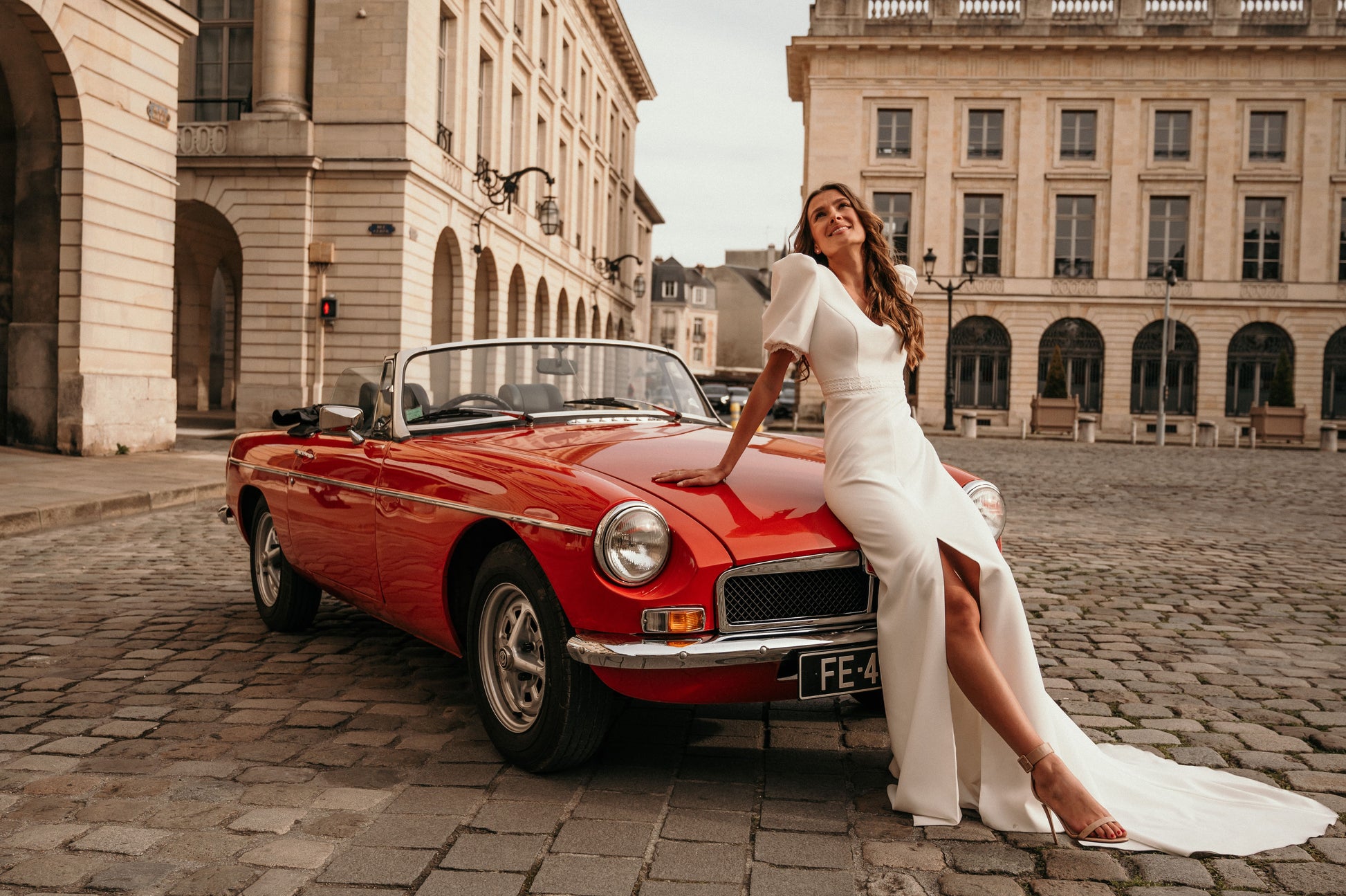 voiture rétro pour mariage dans le Nord pas de calais